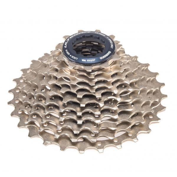 Cassette 11 Vitesses 11-32 Compatible Shimano Ultegra/105/Dura-Ace - Arc-en-ciel - 330g