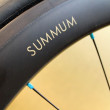 Paire de roues carbone 50 mm pour vélo de route