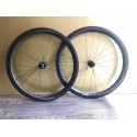 Paire de roues SUMMUM carbone 45mm à pneus